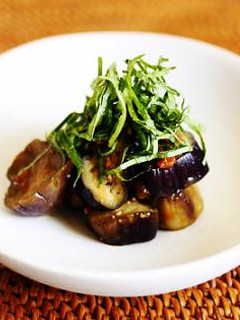 茹でなすのうまみ肉味噌風和え。-レシピのメイン写真