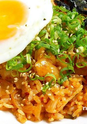 簡単☆電子レンジでキムチ炒飯-レシピのメイン写真