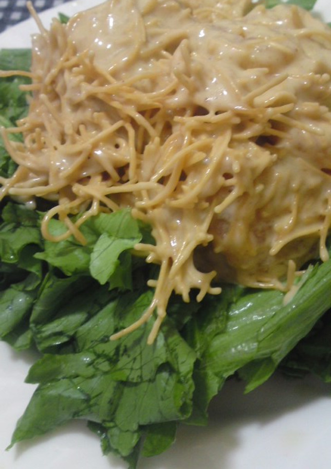 パリ麺で簡単！ゴマだれエビマヨ-レシピのメイン写真
