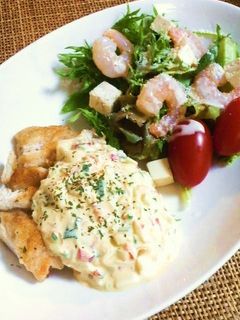 チキンのタルタルソース添え-レシピのメイン写真