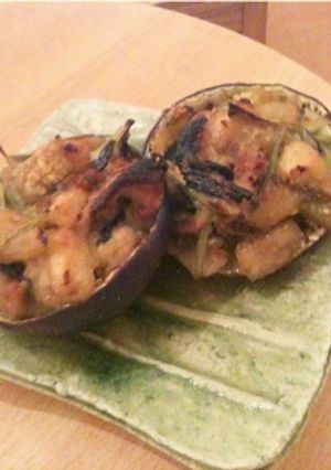 賀茂茄子の味噌肉焼き-レシピのメイン写真