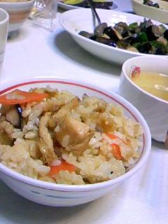 鶏ときのこの混ぜご飯♪-レシピのメイン写真
