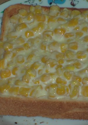 簡単朝食2☆マヨコーントースト-レシピのメイン写真