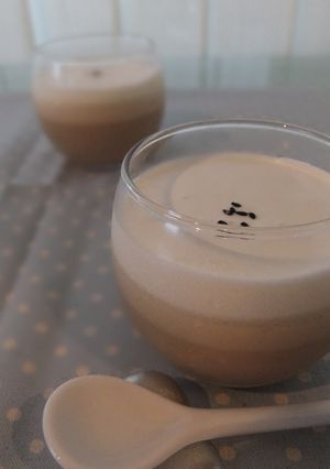 ほんわかやさしい☆ほうじ茶のブラマンジェ-レシピのメイン写真