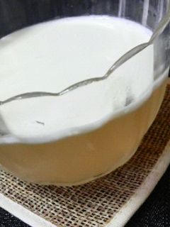 簡単!クリームON蜂蜜レモンゼリー♪-レシピのメイン写真