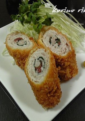 極うす肉de梅しそロールカツ-レシピのメイン写真