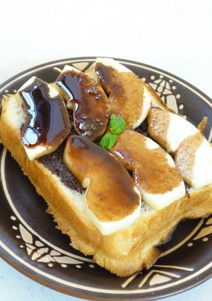 りんごチョコトースト-レシピのメイン写真