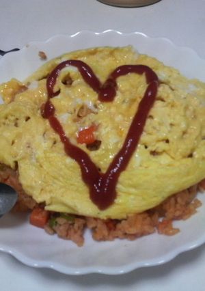 ふわ♡とろ♡ォムライス♥-レシピのメイン写真