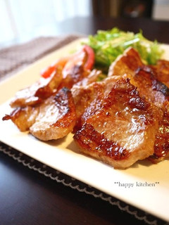 豚バラ肉のレモンガーリック風味グリル-レシピのメイン写真