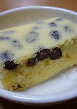 ＊ルクエde甘納豆蒸しパン(ハーフ)＊-レシピのメイン写真