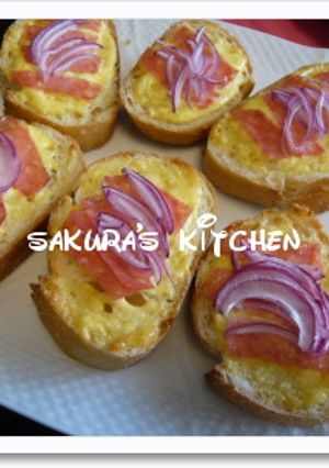 フランスパンde☆cafeトースト-レシピのメイン写真