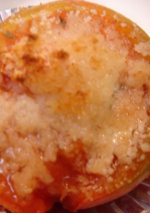 簡単！丸ごトマトのグラタン風♪-レシピのメイン写真