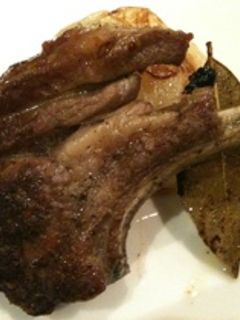 ラム肉とタマネギのブレゼ-レシピのメイン写真