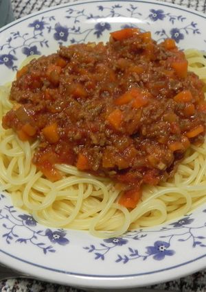 おいしいミートソース食べたいなぁ-レシピのメイン写真