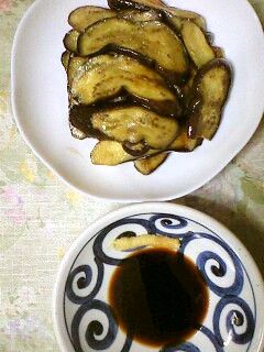 しょうが醤油で食べるナスソテー♪-レシピのメイン写真