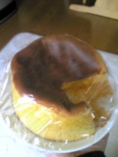 へこんでるカステラ?!-レシピのメイン写真