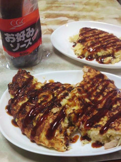 ご飯入り★お好み焼き*お子さまティスト*-レシピのメイン写真
