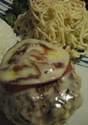 トマトチーズのせハンバーグ★-レシピのメイン写真