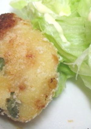 簡単★揚げない枝豆コロッケ-レシピのメイン写真
