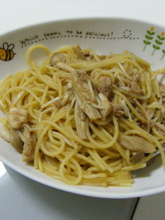 ツナとたっぷりきのこの和風パスタ♡-レシピのメイン写真
