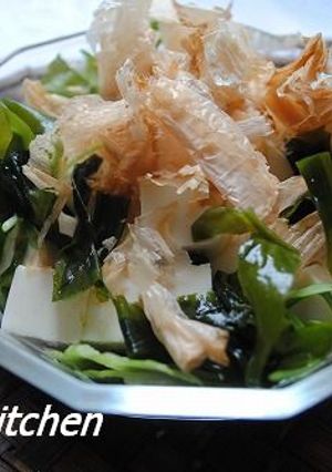 簡単！豆腐のヘルシーサラダ-レシピのメイン写真