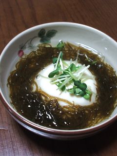 簡単おつまみ☆もずく豆腐-レシピのメイン写真