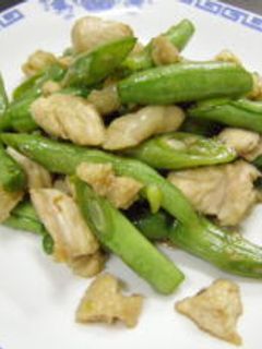 切り端も使って… 鶏肉と鞘隠元の辛味炒め-レシピのメイン写真