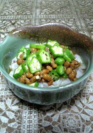 いかとオクラの納豆和え-レシピのメイン写真