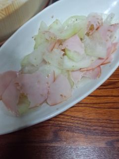 冬瓜の中華サラダ-レシピのメイン写真