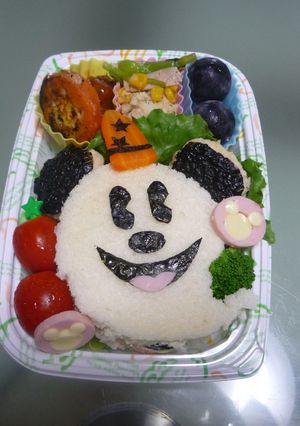 ★☆ハﾛｳｨﾝ･ミｯｷｰ弁当☆★-レシピのメイン写真