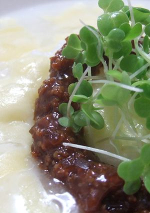 うまみ肉味噌風ソースdeとろ~りチーズ粥-レシピのメイン写真