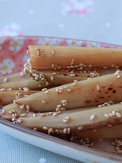 食べごたえ抜群!蓮根のきんぴら-レシピのメイン写真