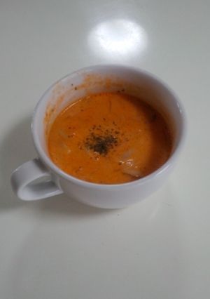 簡単♪トマトのクリーミーポタージュ-レシピのメイン写真