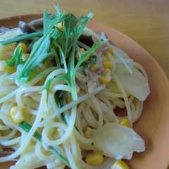 รูปของ カップスープで作るパスタ☆