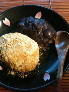 簡単!米と切り餅でおはぎ♡-レシピのメイン写真