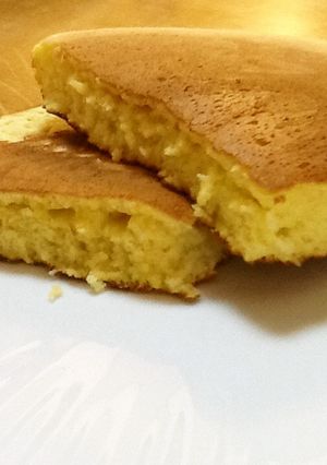 ふわふわ！手作りホットケーキ-レシピのメイン写真
