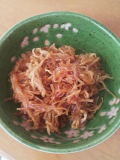 切り干し大根とえのきの炒め煮-レシピのメイン写真