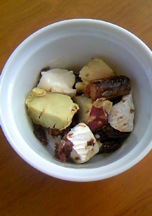 お酒のおつまみにもOK.佃煮のサラダ-レシピのメイン写真