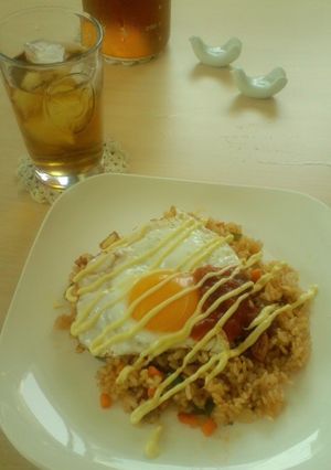 簡単☆タコライス風チャーハン-レシピのメイン写真