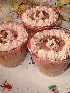 チョコレートムース-レシピのメイン写真