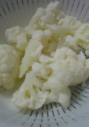 離乳食初期～　カリフラワーのペースト-レシピのメイン写真