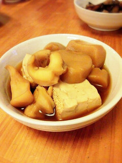 母の味❤イカto焼とうふto麩の煮物-レシピのメイン写真