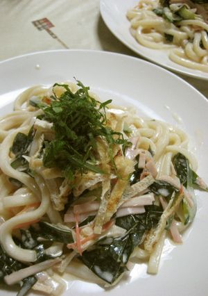 めんつゆマヨdeサラダうどん-レシピのメイン写真