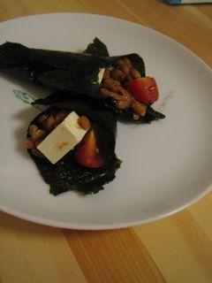 チーズ納豆海苔巻き-レシピのメイン写真