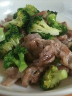 ブロッコリーと豚肉のうま炒め-レシピのメイン写真