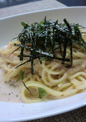 簡単☆たらこのクリームスパゲティー-レシピのメイン写真