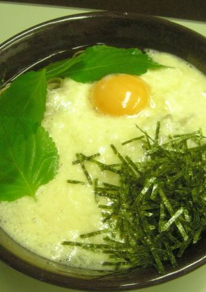 冷やしとろろ蕎麦：200円ランチ-レシピのメイン写真