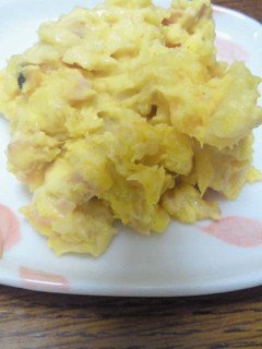 レンジで簡単さつまいもとかぼちゃのサラダ-レシピのメイン写真