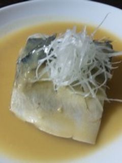 白みそで作る、鯖の味噌煮-レシピのメイン写真