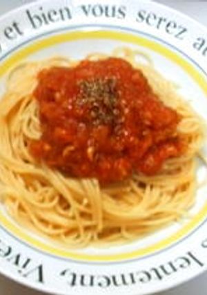 簡単♪トマトのパスタ-レシピのメイン写真